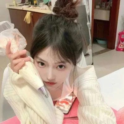 他的模样
